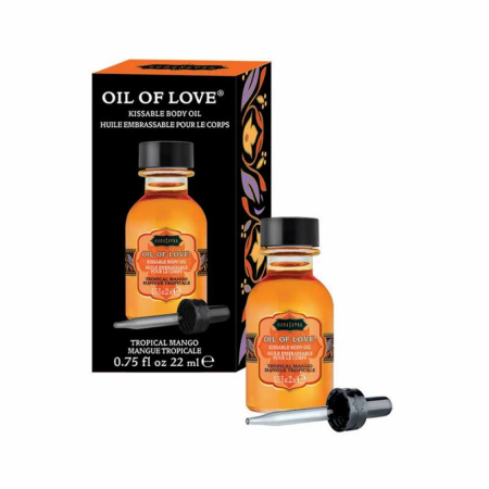 Kama Sutra Oil of Love Tropical Mango 22 ml - Warming Kissable Formula