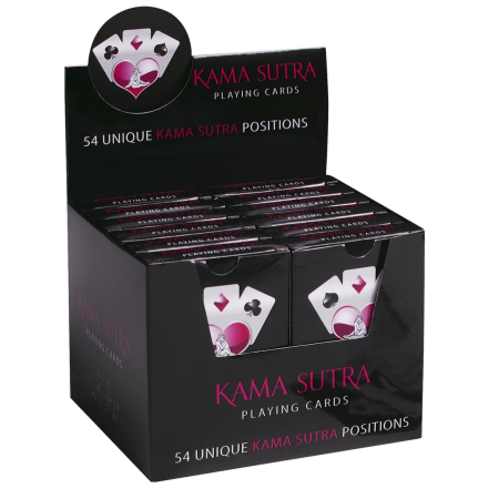 Tease & Please Kama Sutra Playing Cards 54 pcs - Unique Game Set