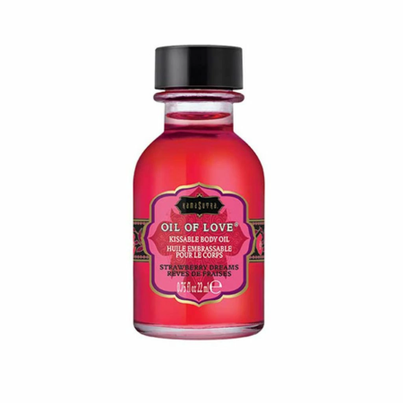 Kama Sutra Oil of Love Strawberry Dreams 22ml - Kissable Scented Body Oil