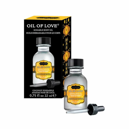 Kama Sutra Oil of Love Coconut Pineapple 22ml - Kissable Warming Oil