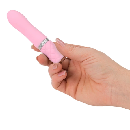Pillow Talk Flirty Pink Rechargeable Compact Intimate Massager