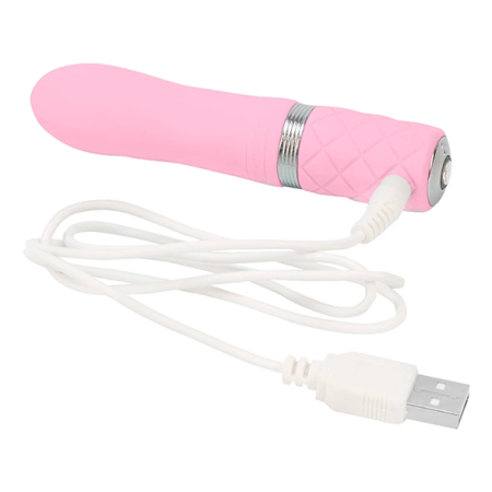 Pillow Talk Flirty Pink Rechargeable Compact Intimate Massager