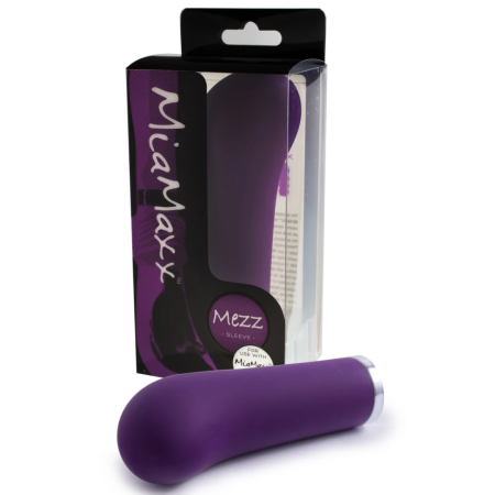 MiaMaxx Mezz Sleeve G-Spot Purple - Anatomical Silicone Accessory 14.2cm