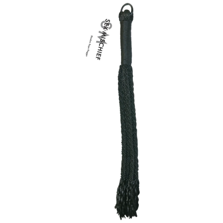 Sportsheets S&M Shadow Rope Flogger 46cm Soft-Touch Impact Tool