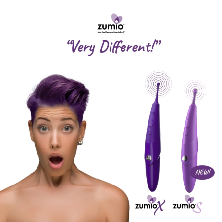Zumio X Spirotip Precision Rechargeable Stimulation Device, Purple