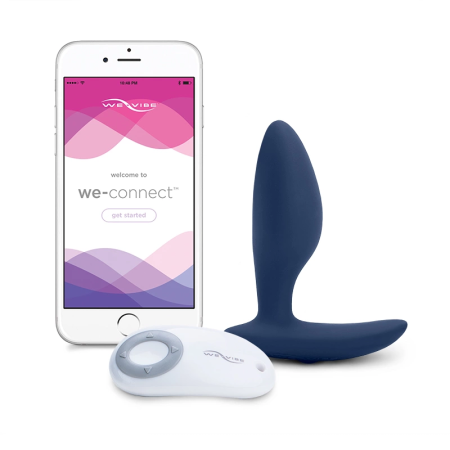 We-Vibe Ditto Intimate Plug Midnight Blue - Remote & App Control, Silicone