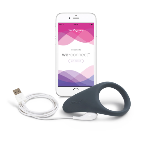 We-Vibe Verge Vibrating Ring - Smart Silicone Intimate Device, Waterproof
