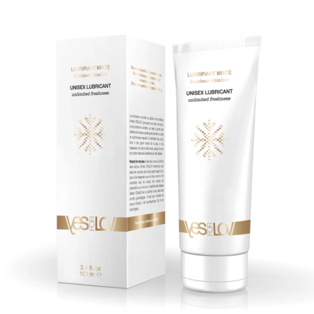 YESforLOV Unlimited Freshness Water-Based Lubricant, 100ml, Menthol Effect