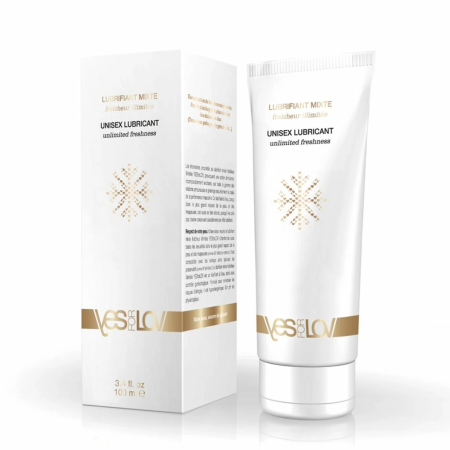 YESforLOV Unlimited Freshness Water-Based Lubricant, 100ml, Menthol Effect