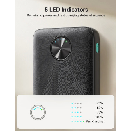 Išorinė baterija Joyroom JR-PBF15 22.5W 10000mAh juoda