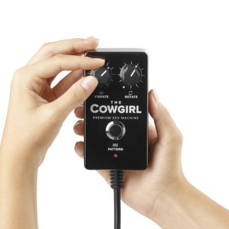 The Cowgirl Premium Riding Machine Black - 6 Programs & App Control