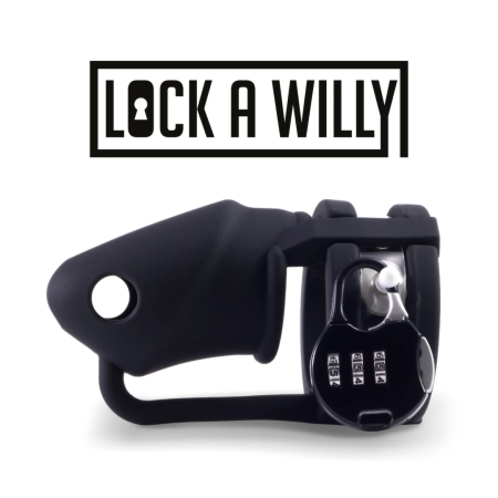 Rimba Lock-a-Willy Adjustable Intimate Chastity System with Number Lock