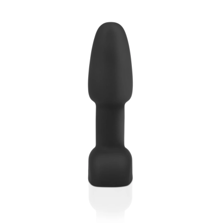 b-Vibe Rimming Petite Black Intimate Rotating Plug 12.5 cm Remote