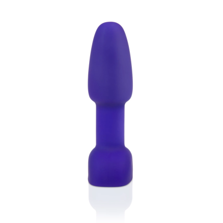 b-Vibe Rimming Petite Plug Purple - Compact Vibrating Silicone Model