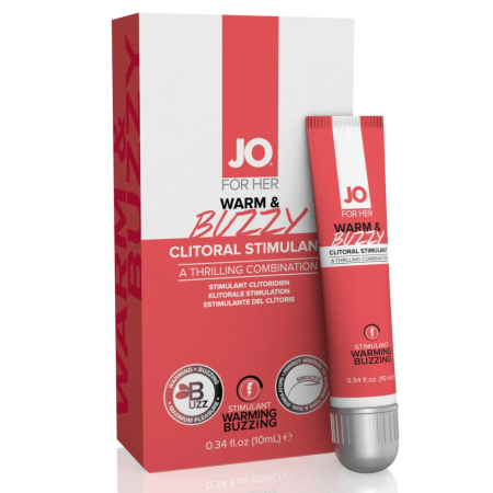 System JO Warm & Buzzy Sensation Gel Water-Based 10ml