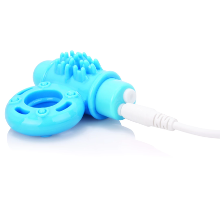 The Screaming O Charged OWow Intimate Vibrating Ring Blue Rechargeable