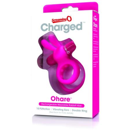 The Screaming O Charged Ohare Pink Dual Ring Intimate System USB