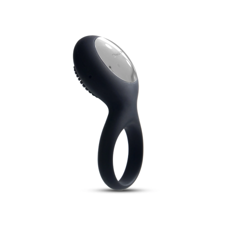 Svakom Tyler Black | Waterproof Intimate Ring for Couples, Silicone, 5 Modes