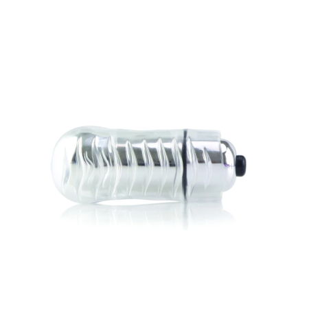 The Screaming O FingO Wavy Clear Finger Vibe, Ergonomic Silicone, Waterproof