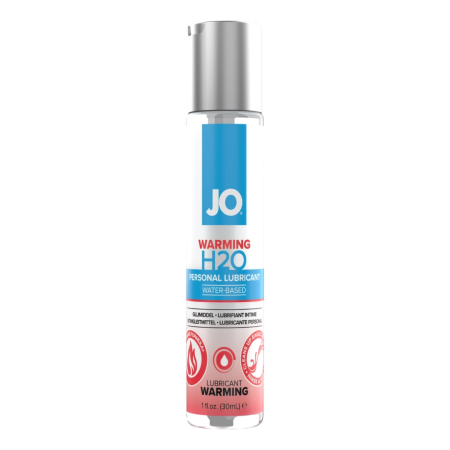 System JO H2O Warming Water-Based Lubricant 30ml - Long-Lasting Formula