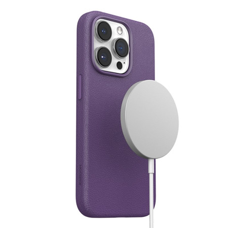 Joyroom JR-BP006 Magnetinis apsauginis dėklas Apple iPhone 15 Pro violetinis