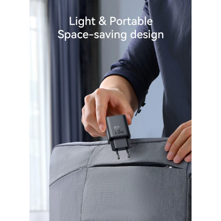 Joyroom JR-TCF20 USB-C PD 20W tinklinė įkroviklis - juodas