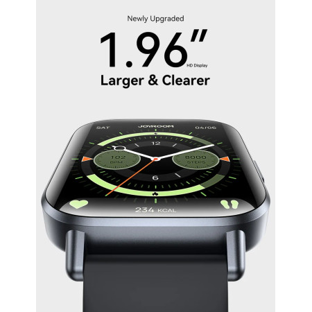 Išmanusis laikrodis Joyroom JR-FT3S Fit-Life Series su skambinimo funkcija - Kosminė pilka