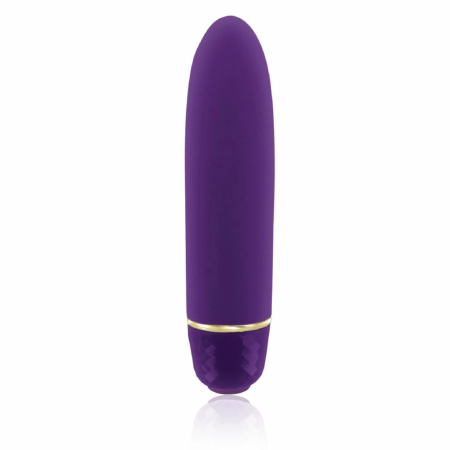 Rianne S Classique Vibe Deep Purple - Compact Silicone Model, 7 Modes