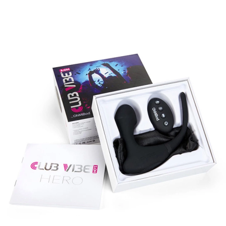 OhMiBod Club Vibe 3.OH Hero - Remote-Controlled Curved Intimate Device