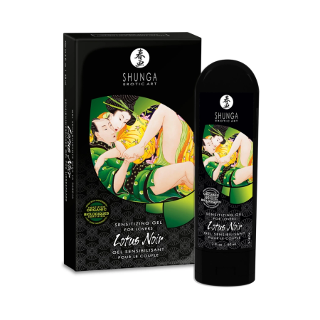 Shunga Lotus Noir Intimate Sensation Gel 60 ml Organic Formula