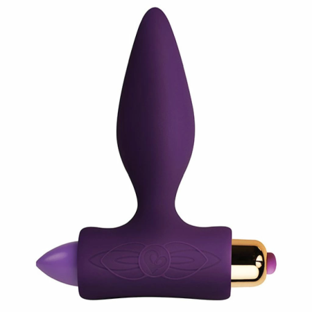 Rocks-Off Petite Sensations Plug Purple - Compact Silicone Model