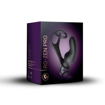Rocks-Off RO-Zen Pro Black - Dual Stimulation Silicone System USB