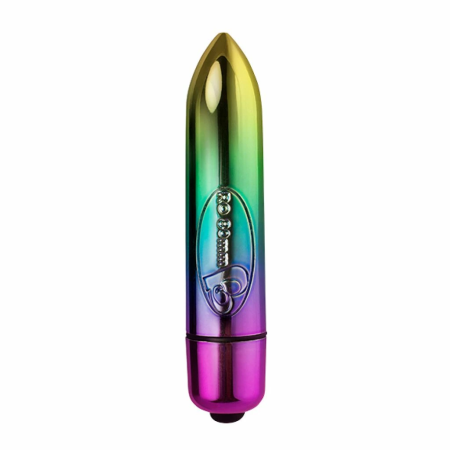 Rocks-Off RO-80mm 7-Speed Intimate Bullet Massager Rainbow Limited Edition