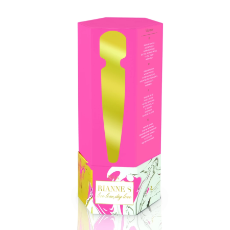 Rianne S Bella Mini Body Wand Coral - Compact Waterproof Massager