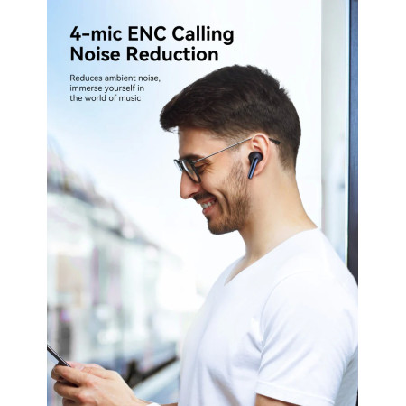 Belaidės ausinės Joyroom TWS JR-FN2 - juodos