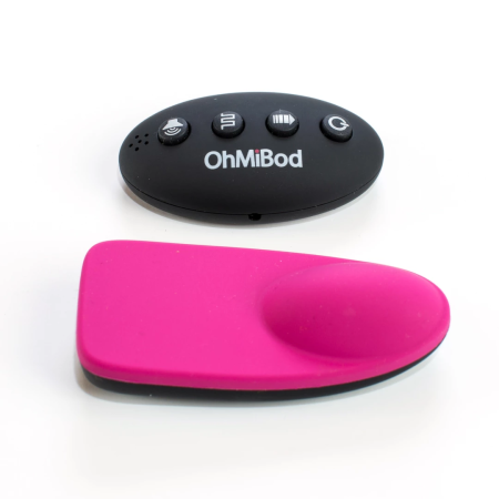 OhMiBod Club Vibe 3.OH Wireless Wearable Panty Massager, Black Lace