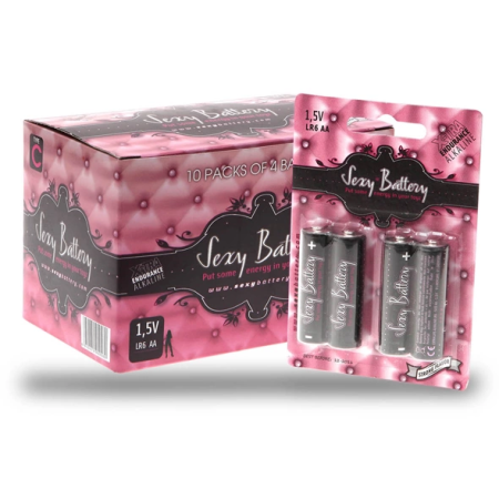 Sexy Battery AA Xtra Endurance Alkaline 1.5V 4-Pack Cylindrical