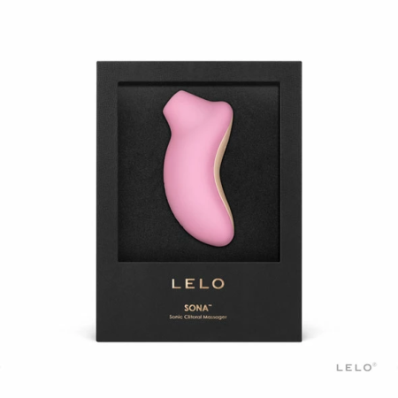 LELO Sona Pink Sonic Massager - Waterproof USB, 8 Modes, Compact Design
