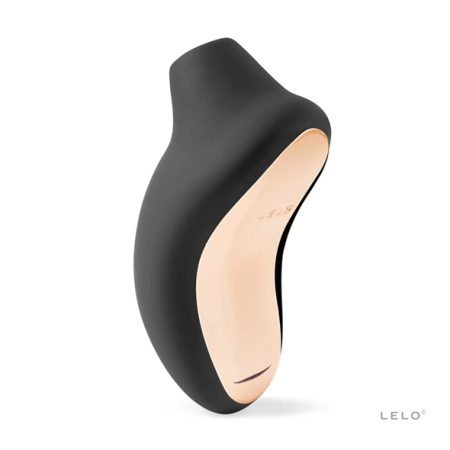 LELO Sona Black Sonic Wave Massager Waterproof USB Rechargeable