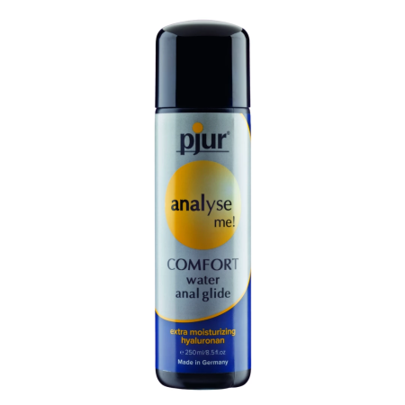 Pjur Analyse Me Comfort Water Glide 250ml - Water-Based Formula, Hyaluron