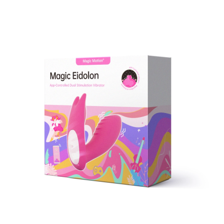 Magic Motion Eidolon Dual Motor Intimate Device Bluetooth Pink 8.6cm