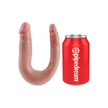 Pipedream King Cock U-Shaped Double Flexible Intimate Model Small Flesh