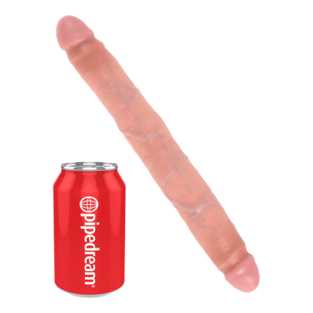 King Cock 12 Inch Slim Double-Sided Intimate Model Flesh Tone