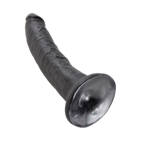 Pipedream King Cock 7 Inch Black - Anatomical Model with Suction Base