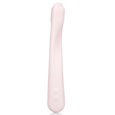 CalExotics Inspire Vibrating Curve Flexible Silicone Massager Pink