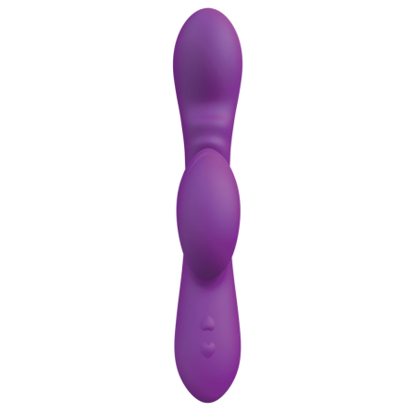 Kama Sutra Rhythm Lavani Purple - Dual-Motor Flexible Massager, 20 cm