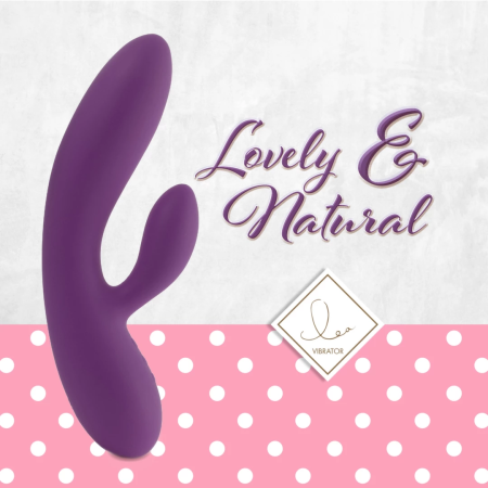 FeelzToys Lea Dual Motor Intimate System, Purple, Waterproof Silicone
