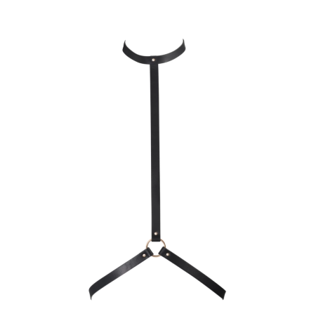 Bijoux Indiscrets Maze I Harness Black Adjustable Vegan Design