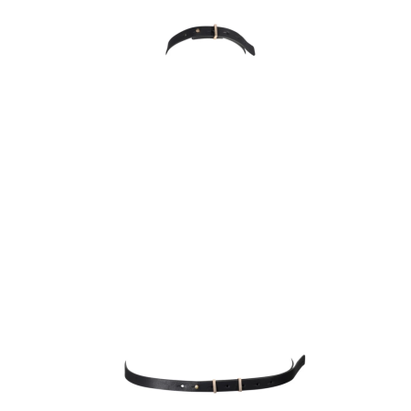 Bijoux Indiscrets Maze I Harness Black Adjustable Vegan Design