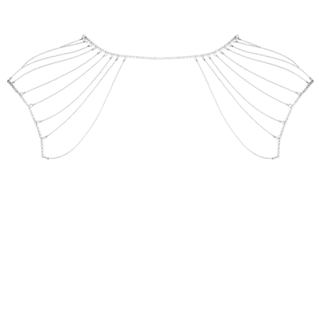 Bijoux Indiscrets Magnifique Silver Adjustable Shoulder Chain Jewelry